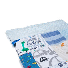 Load image into Gallery viewer, Your Clothes Patchwork Bobble Blanket
