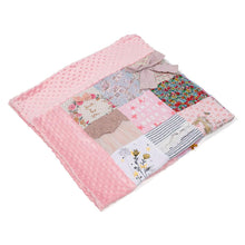 Load image into Gallery viewer, Your Clothes Patchwork Bobble Blanket
