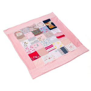 Your Clothes Patchwork Bobble Blanket