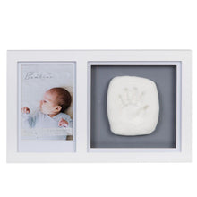 Load image into Gallery viewer, Bambino White Photo Frame with Clay Hand Print Kit
