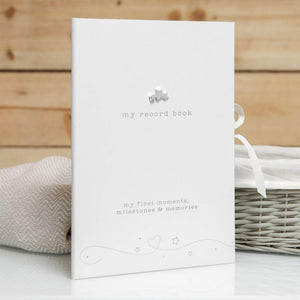 You added Twinkle Twinkle White Faux Leather Baby Record Book to your cart.