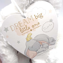 Load image into Gallery viewer, Disney Magical Beginnings Heart Plaque - Dream Big
