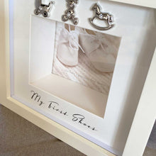 Load image into Gallery viewer, My First Shoes Keepsake Frame
