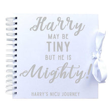 Load image into Gallery viewer, Tiny But Mighty Pesonalised NICU Journey Scrapbook (Kraft, White)
